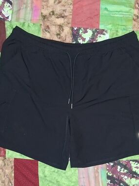Xersion Black Men's Drawstring Hybrid Shorts
